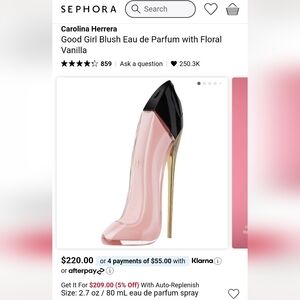 Carolina Herrera Good Girl Blush Parfum